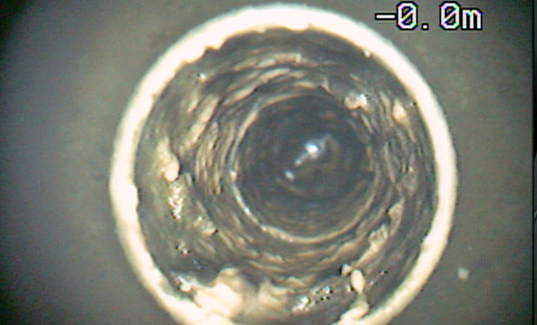 排水管内視鏡調査で配管の老朽化、経年劣化、その他のトラブルを直接 